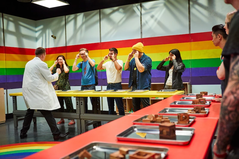 Rainbow Room of Hawkins Lab